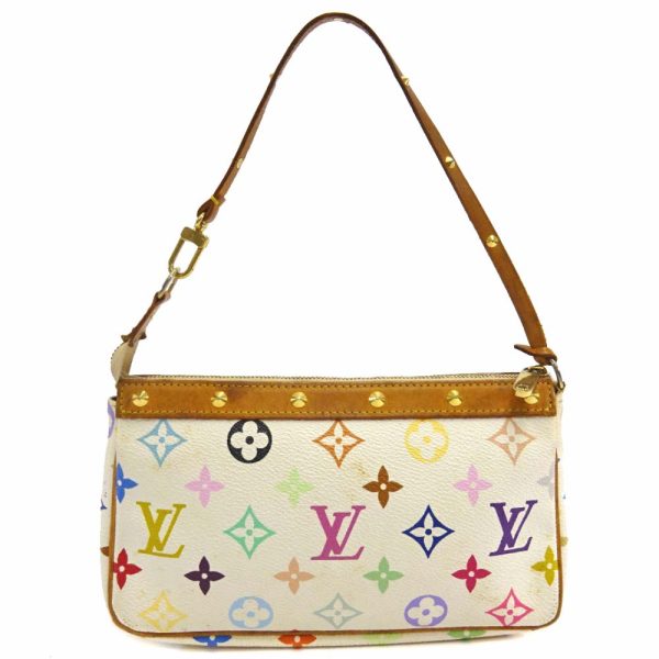 1 Louis Vuitton Pochette Accessoires Accessory Multicolor White