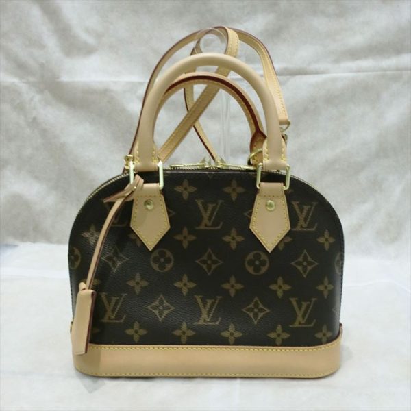 1 Louis Vuitton Louis Vuitton Handbag Monogram Alma BB Marron Gold