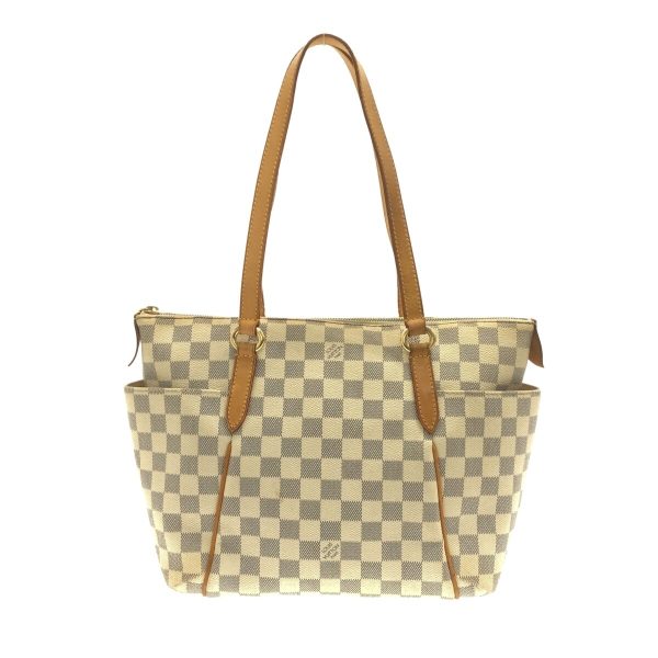 1 Louis Vuitton Totally PM Shoulder Bag Azur Damier Azur Canvas