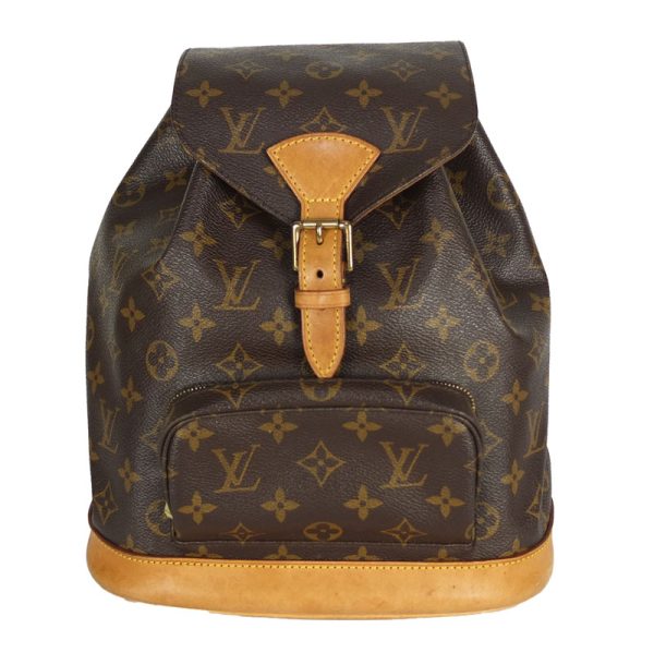 1 Louis Vuitton Montsouris MM Backpack Rucksack Monogram