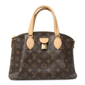 1 Louis Vuitton Deauville Mini Handbag Monogram Brown