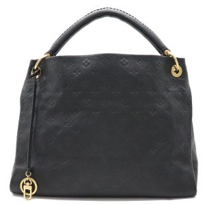 1 Louis Vuitton On the Go GM Monogram Handbag Empreinte Noir Black