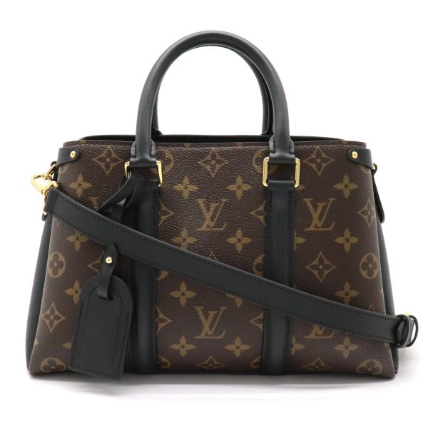 1 Louis Vuitton Monogram Soufflot NV BB Shoulder Bag Noir Black