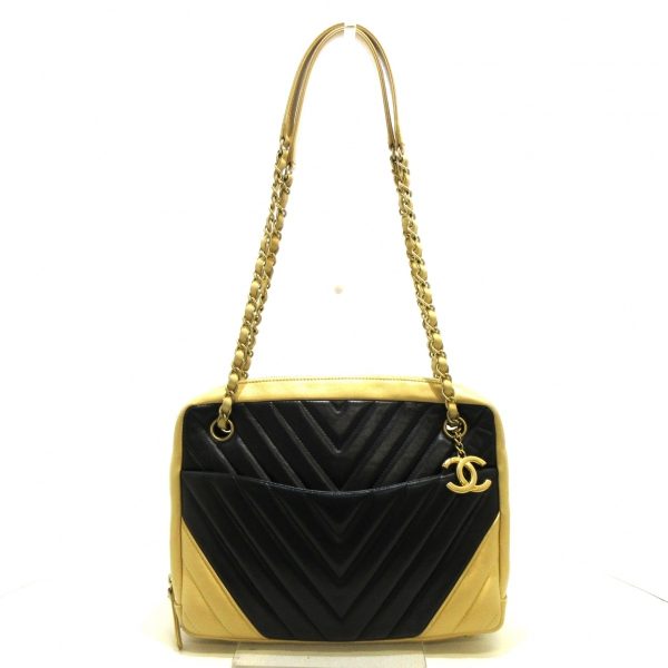 1 Chanel V Stitch Chevron Shoulder Bag Chain Shoulder