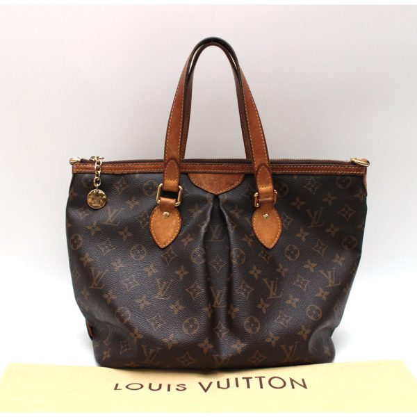 1 Louis Vuitton Palermo PM Monogram Handbag Brown