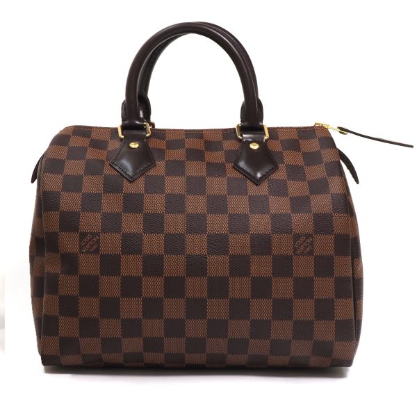 1 Louis Vuitton Speedy 25 Damier Ebene Brown