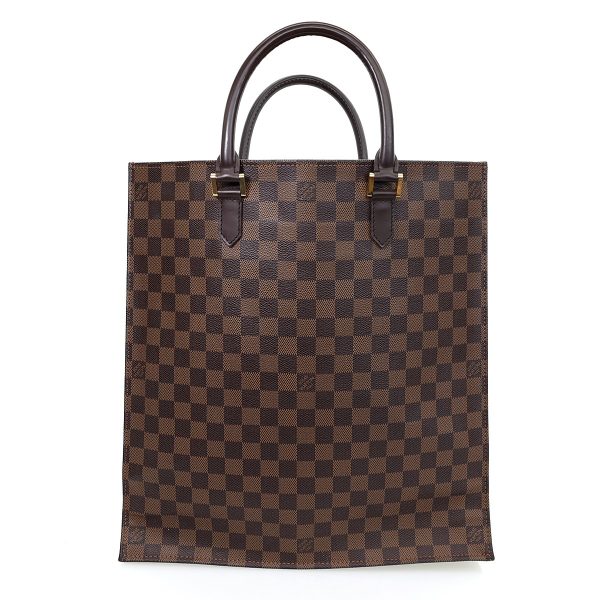 1 Louis Vuitton Damier Ebene Sac Plat Tote Bag