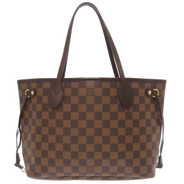 1 Louis Vuitton Damier Neverfull PM Tote Bag