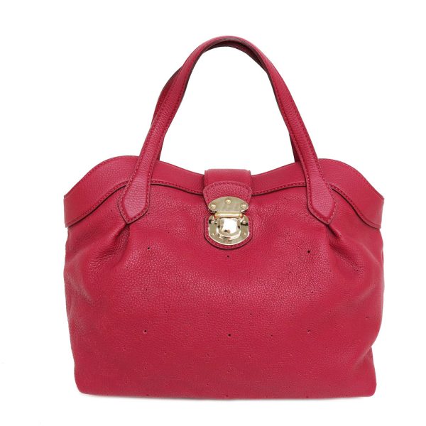 1 Louis Vuitton Mahina Leather Cirrus PM Shoulder Bag Red