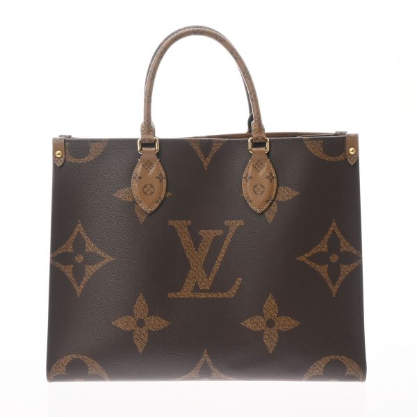 1 Louis Vuitton Monogram Reverse On The Go MM Brown