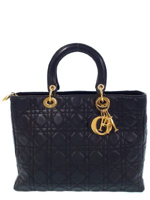 1 Christian Dior L Handbag Black