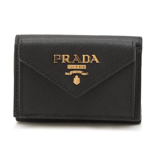 1 Prada Saffiano Leather Wallet Trifold