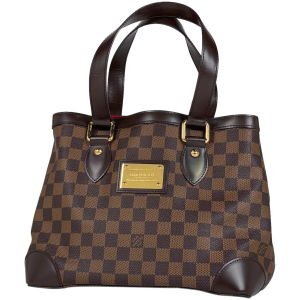 1 Louis Vuitton Hampstead PM Shoulder Bag Tote Bag Damier Brown