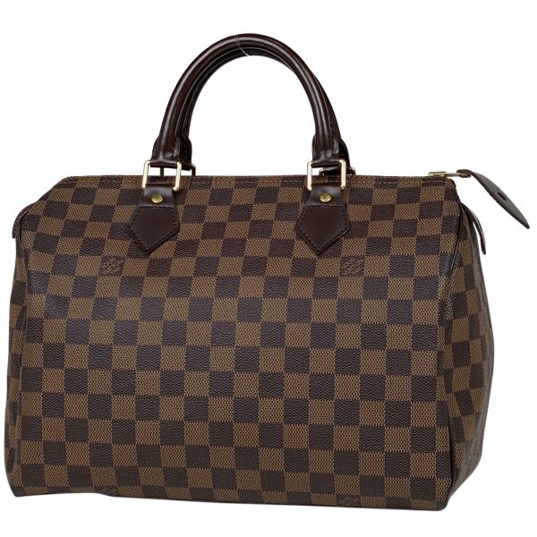 1 Louis Vuitton Speedy 30 Handbag Boston Handbag Damier Brown