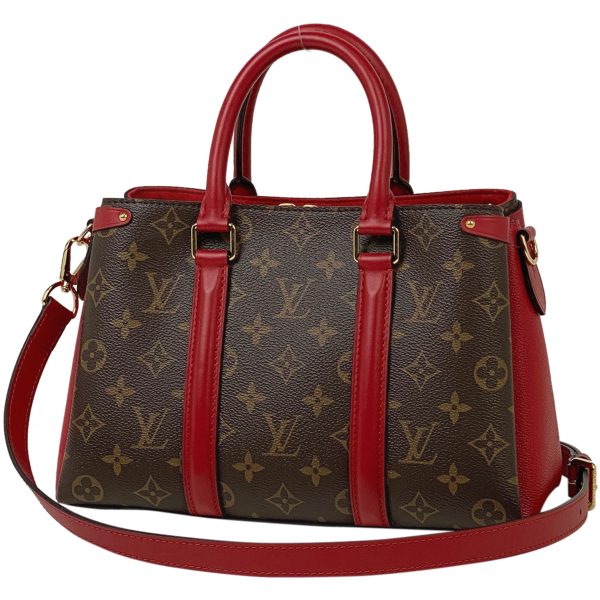 1 Louis Vuitton Soufflot NV BB Shoulder Bag Monogram Cerise Red