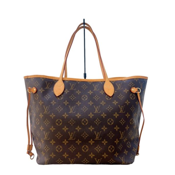 1 Louis Vuitton Neverfull MM Monogram Tote Bag Shoulder