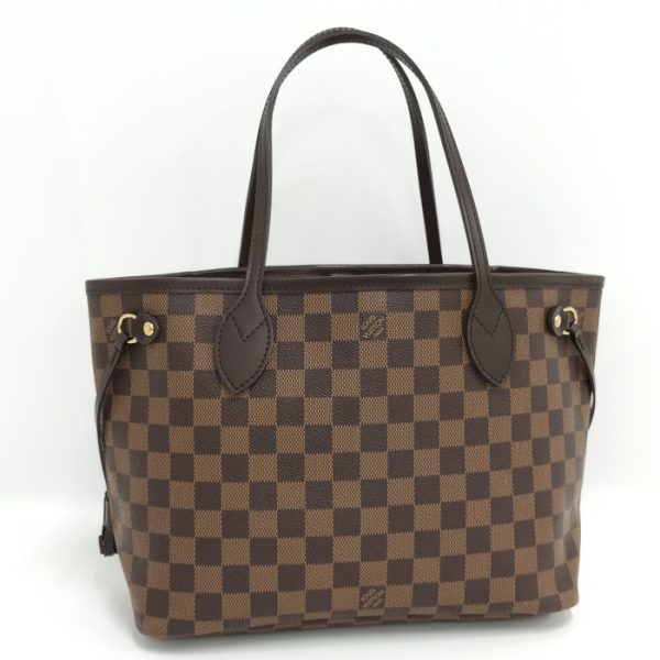 1 Louis Vuitton Neverfull PM Tote Bag Damier Ebene