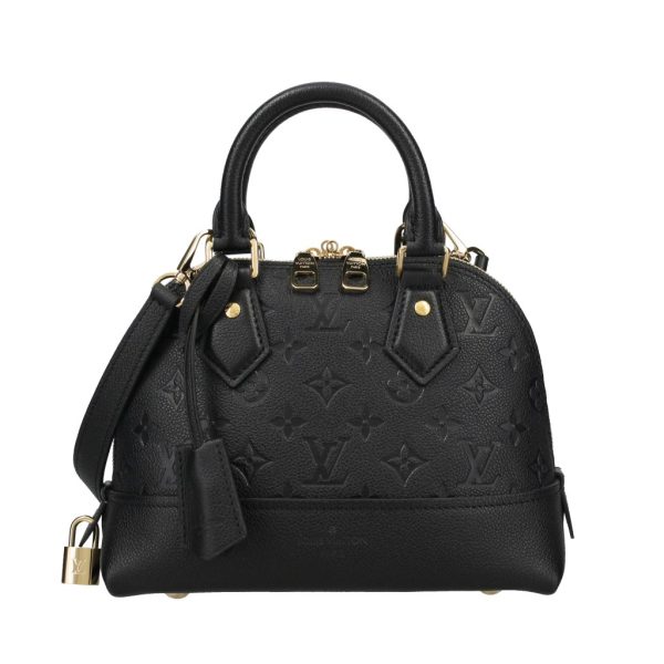 1 Louis Vuitton Handbag Monogram Implant Neo Alma BB Noir