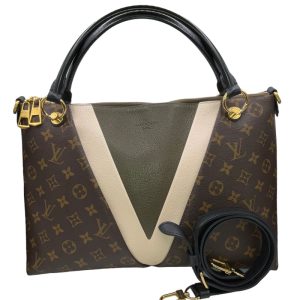 1 LOUIS VUITTON Pallas Tote Bag Monogram Brown