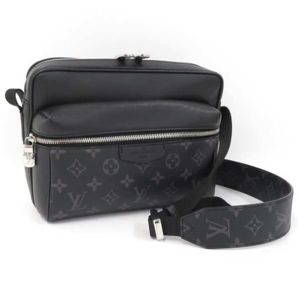 1 Louis Vuitton Outdoor Messenger PM Monogram Eclipse Leather Black