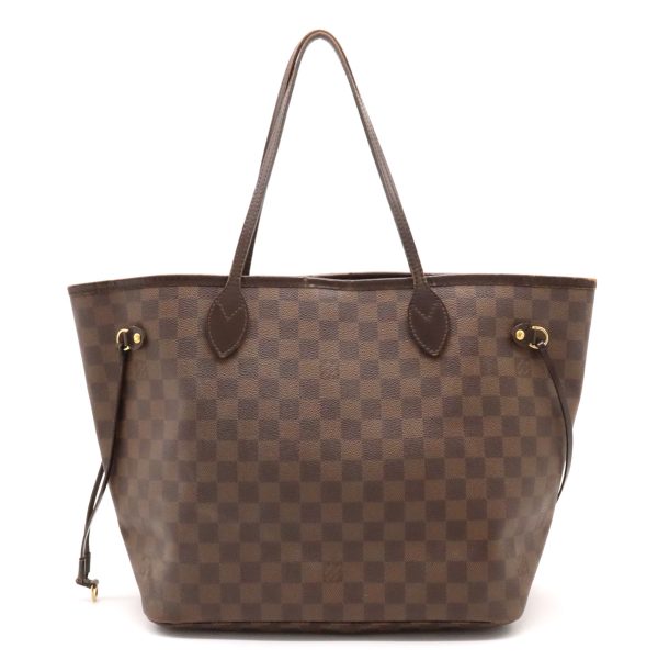 1 Louis Vuitton Damier Neverfull MM Tote Bag Shoulder Bag