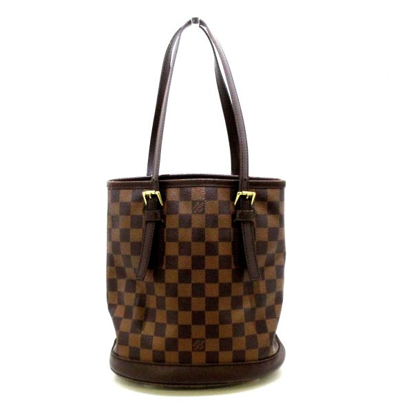 1 Louis Vuitton Marais Bucket Bag Ebene Damier Canvas