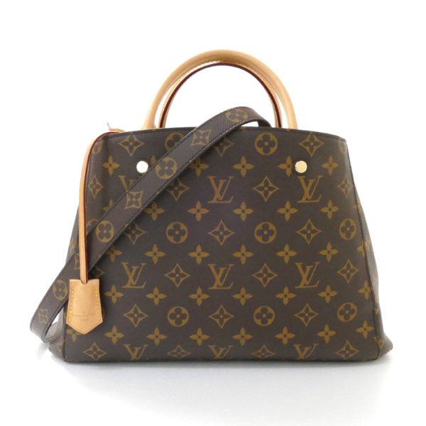 1 Louis Vuitton Montaigne MM 2Way Shoulder Bag Monogram