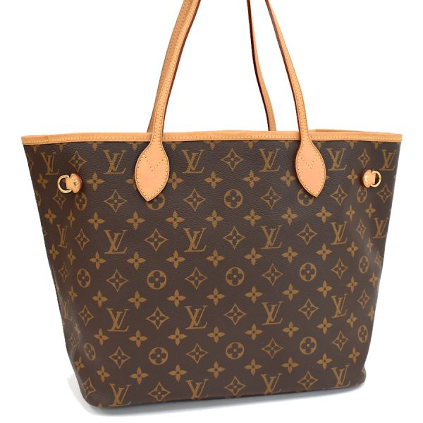 1 Louis Vuitton Neverfull MM Shoulder Bag Monogram Brown