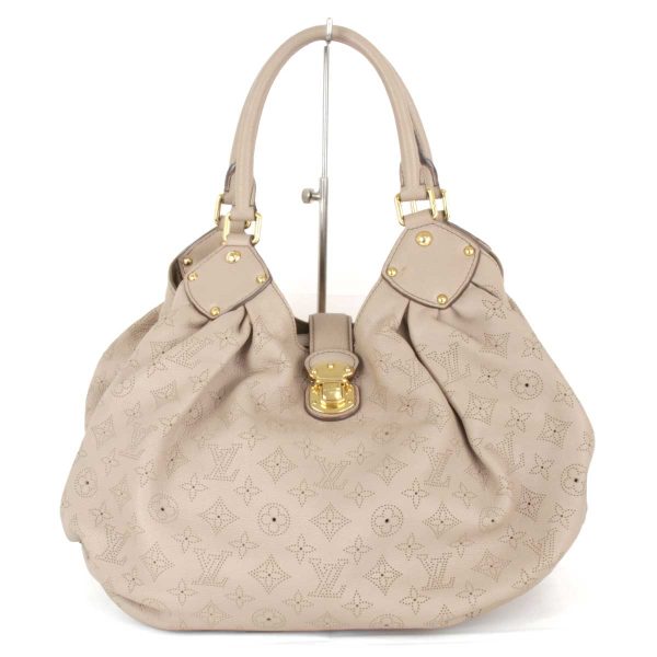 1 Louis Vuitton XL Shoulder Bag Monogram Mahina Beige