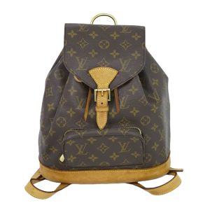 1 Louis Vuitton Montsouris NM BB Backpack Monogram Brown