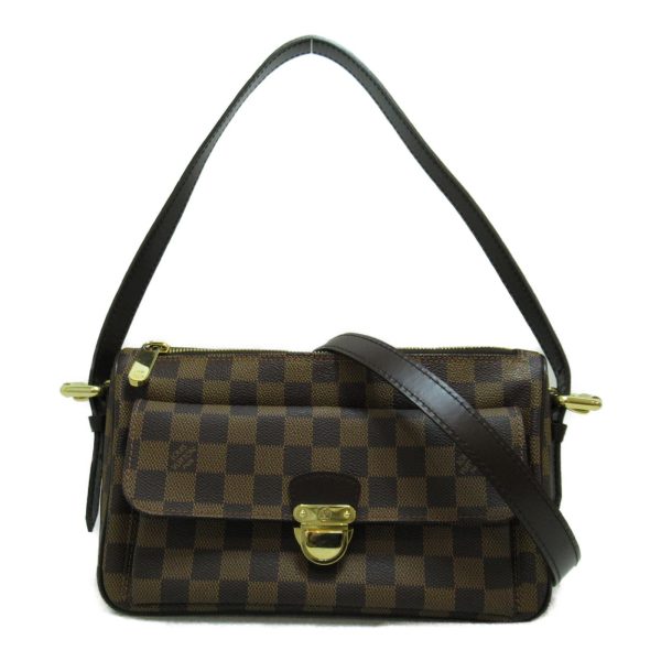 1 Louis Vuitton Ravello GM Shoulder Bag Canvas Damier Ebene