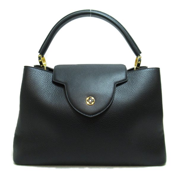 1 Louis Vuitton Capucines GM Taurillon Shoulder Bag Black