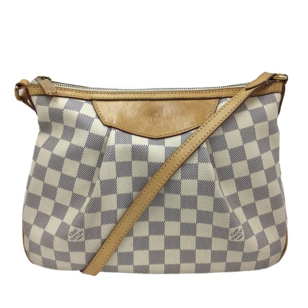 1 Louis Vuitton Siracusa PM Damier Azur White