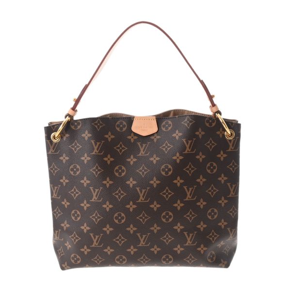 1 Louis Vuitton Monogram Graceful PM Beige Monogram Canvas