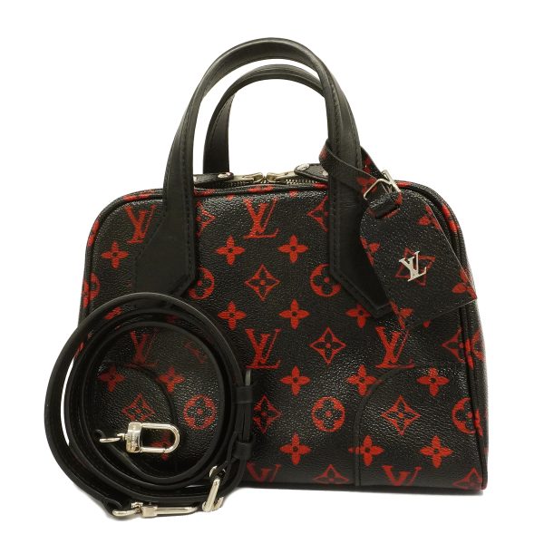 1 Louis Vuitton 2way Bag Monogram Rouge Dora Soft BB