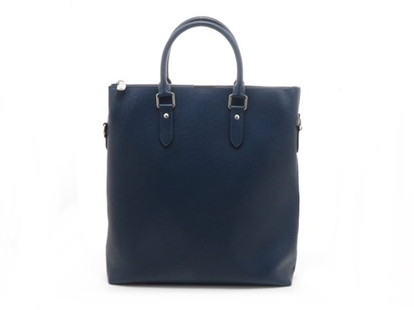 1 Louis Vuitton Anton Tote Bag Taiga Blue Marine