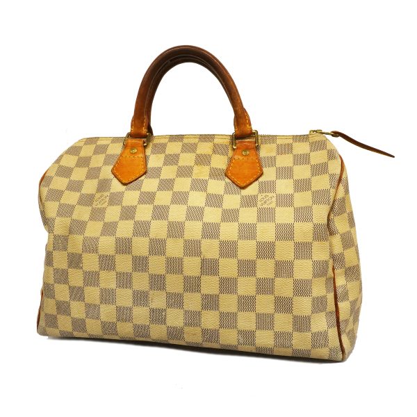 1 Louis Vuitton Handbag Damier Azur Speedy 30