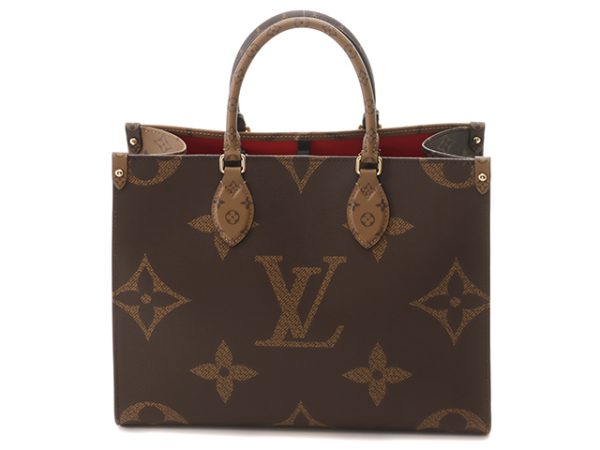 1 Louis Vuitton Bag On The Go MM Monogram Giant Reverse