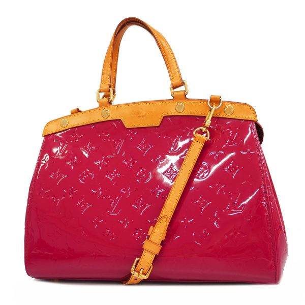 1 Louis Vuitton Monogram Vernis Blair MM Shoulder Bag Red