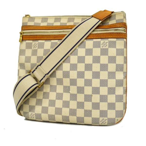 1 Louis Vuitton Shoulder Bag Damier Azur Pochette Bosphore