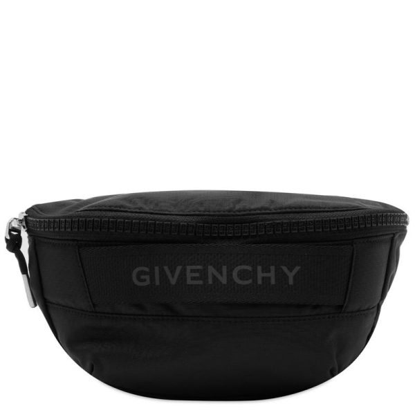 1 Givenchy Body Bag Waist Pouch Bag G Trek Bumbag Black