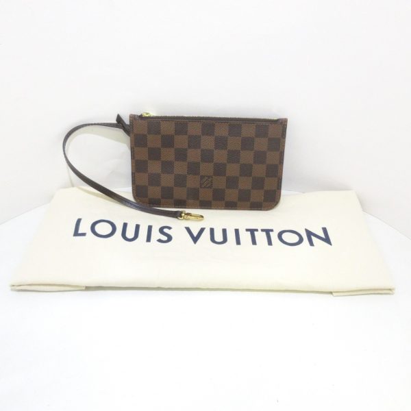 10 Louis Vuitton Neverfull PM Tote Bag Ebene Damier Canvas