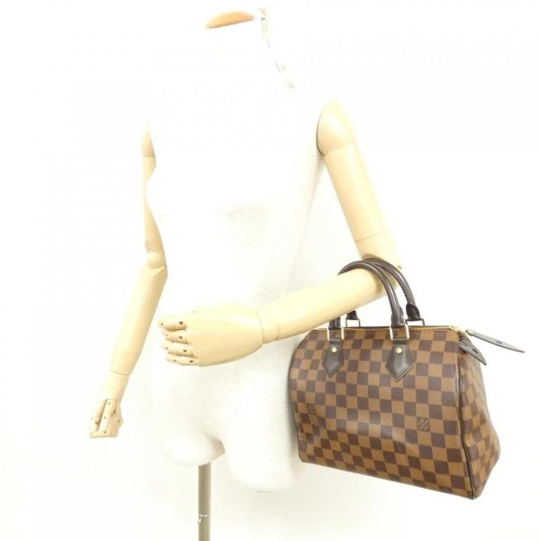 10 Louis Vuitton Damier Speedy 25cm Boston Bag