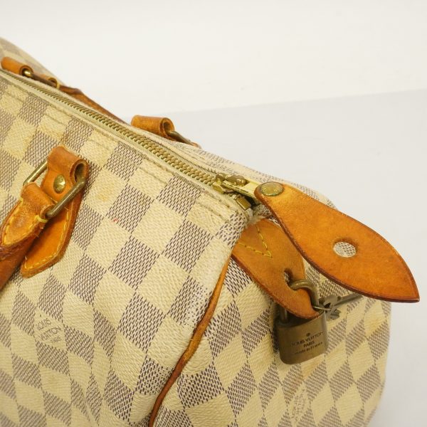 10 Louis Vuitton Handbag Damier Azur Speedy 30