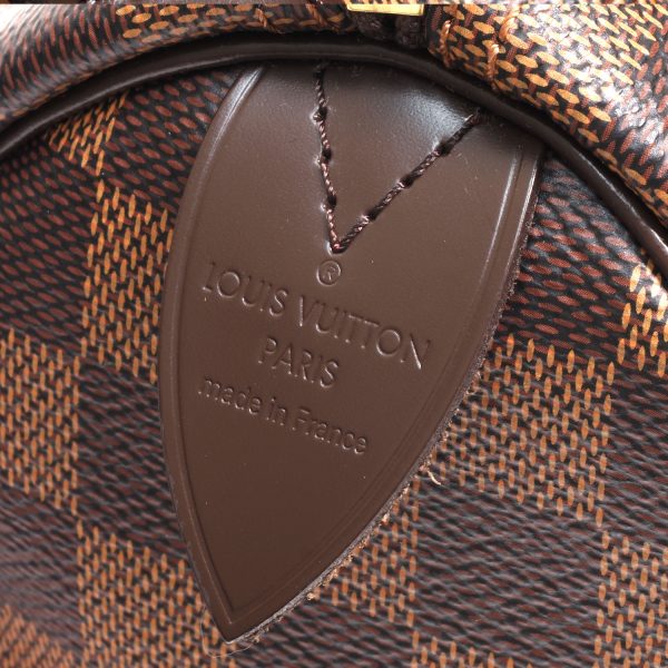 10 Louis Vuitton Speedy 25 Damier Ebene Brown