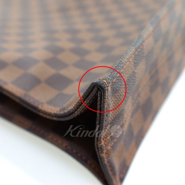 10 Louis Vuitton Damier Ebene Sac Plat Tote Bag