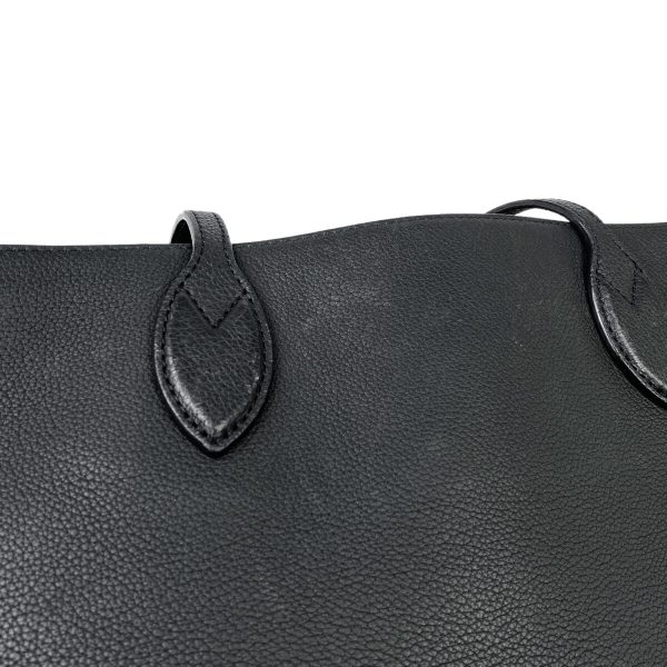 1000048918922 17 Louis Vuitton LockMe Leather Shoulder Bag Black