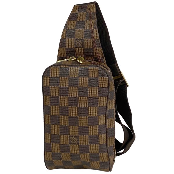 1000051320521 11 Louis Vuitton Jeronimos Waist Bag Damier Brown