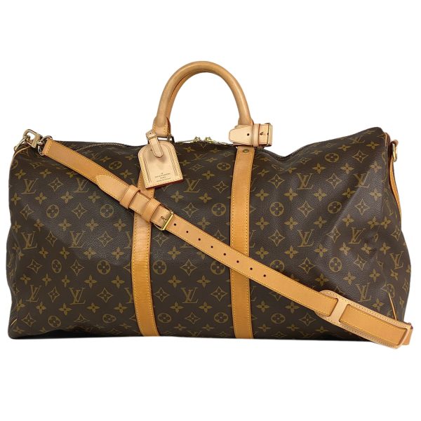 1000051868245 11 Louis Vuitton Keepall Bandouliere 55 Boston Bag Monogram