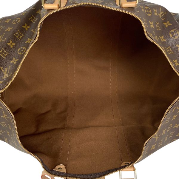 1000051868245 17 Louis Vuitton Keepall Bandouliere 55 Boston Bag Monogram